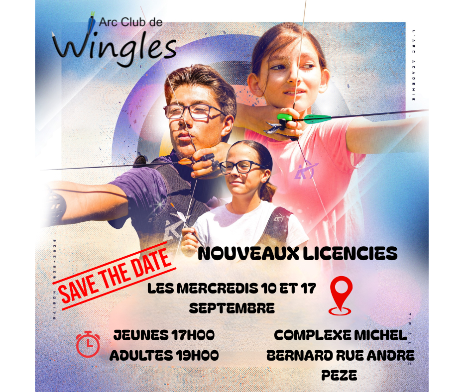 NOUVEAUX LICENCIES 